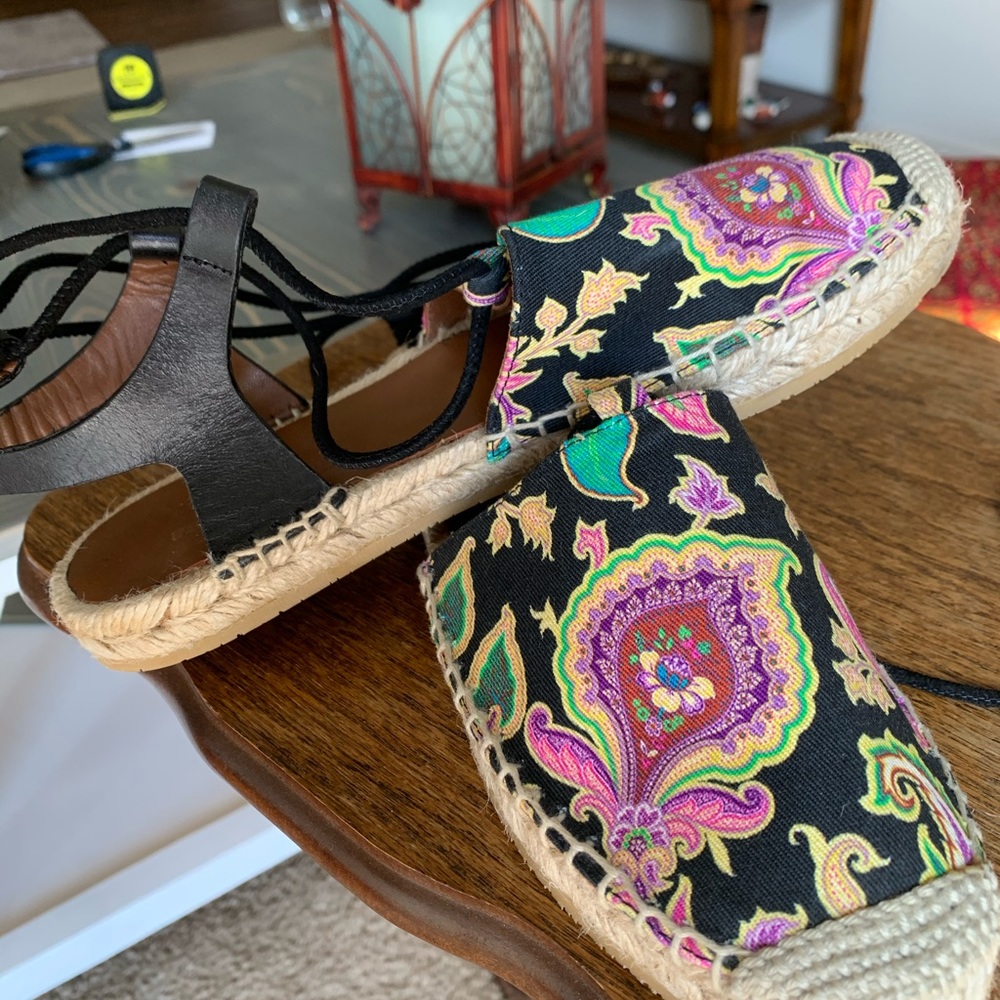 Etro Milano designer sandals
